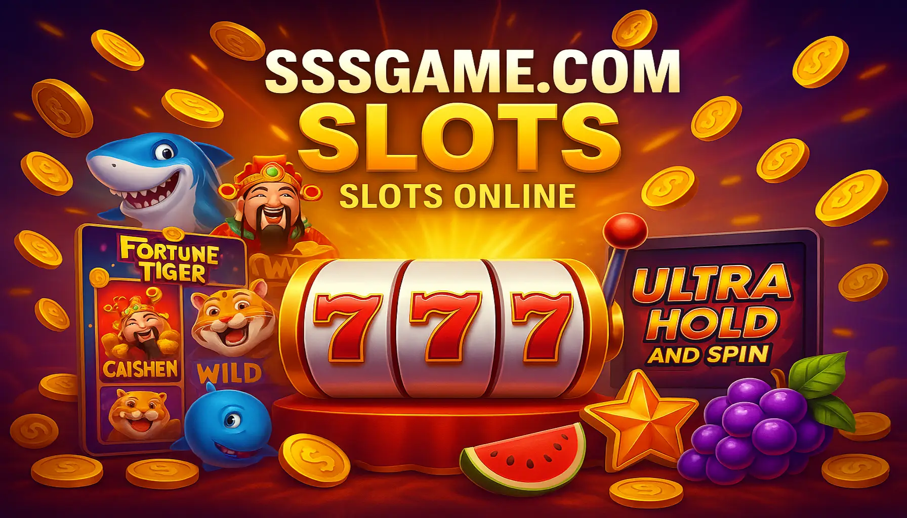 Explore o mundo das slot machines no SSSGAME.COM Casino
